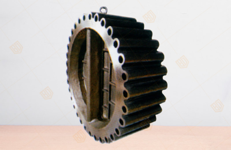 凸耳對夾雙瓣止回閥